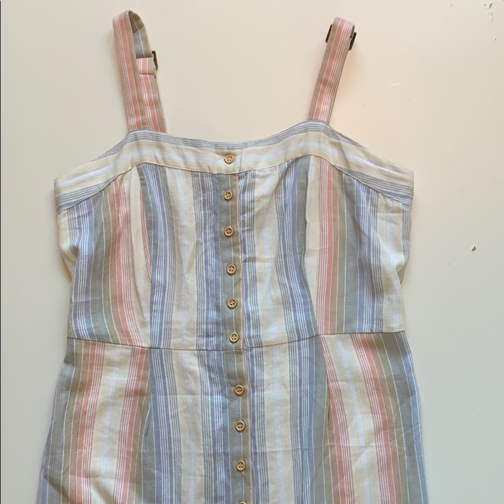 PASTEL BUTTON UP DRESS